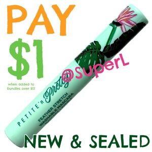 $1 NEW Petite 'n Pretty Feather Stretch Washable Mascara
